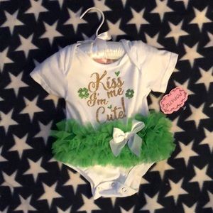 Kiss Me I’m Cute onesie!